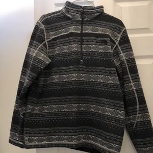 North Face 1/4 Zip Fleece (Rare Pattern)
